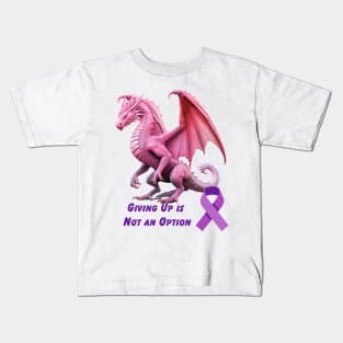 Giving Up is Not an Option - Destroy Cancer Kids T-Shirt